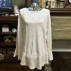 Style & Co cotton blend sweater with long sleeves